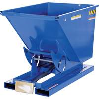 Self-Dumping Hopper, Steel, 1/2 cu.yd., Blue EastCoast Offshore Supplies