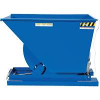 Self-Dumping Hopper, Steel, 3/4 cu.yd., Blue EastCoast Offshore Supplies
