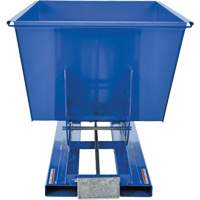 Self-Dumping Hopper, Steel, 1 cu.yd., Blue EastCoast Offshore Supplies