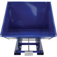 Self-Dumping Hopper, Steel, 2 cu.yd., Blue EastCoast Offshore Supplies