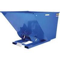 Self-Dumping Hopper, Steel, 2-1/2 cu.yd., Blue EastCoast Offshore Supplies