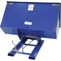 Self-Dumping Hopper, Steel, 3 cu.yd., Blue EastCoast Offshore Supplies