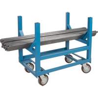 Pipe & Bar Cradle Truck, 24" L x 24" W x 34" H, 2500 lbs. Capacity, Polyurethane Wheels EastCoast Offshore Supplies
