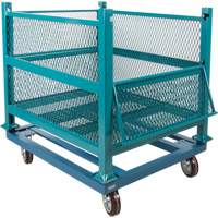 Dolly for Open Mesh Container, 40.5" W x 34-1/2" D x 10" H, 3000 lbs. Capacity EastCoast Offshore Supplies