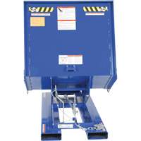 Open Sided Hopper, Steel, 1 cu.yd., Blue EastCoast Offshore Supplies