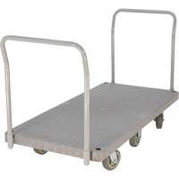 Heavy Duty Plastic Platform Truck, 60" L x 30" W, 3000 lbs. Cap., Polyurethane Wheels EastCoast Offshore Supplies
