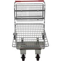 Chariot en treillis emboîtable, Acier, 28-3/4" x 37-1/16" x 59-5/8", Capacit&eacute; 275 lb EastCoast Offshore Supplies