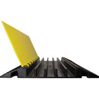 Powerhouse Heavy-Duty Straight Cable Protector, 5 Channels, 36" L x 19.75" W x 2.25" H EastCoast Offshore Supplies