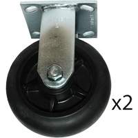 Roulettes fixes pour chariot &agrave; plateforme EastCoast Offshore Supplies