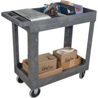 Utility Service Cart, 2 Tiers, 16-1/2" x 32-1/2" x 34-1/2", 550 lbs. Capacity EastCoast Offshore Supplies