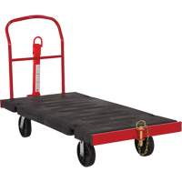 Towable Platform Cart, 64-1/4" L x 30-1/2" W, 2500 lbs. Cap., Polyolefin Wheels EastCoast Offshore Supplies