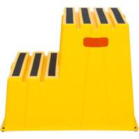 Escabeau industriel, 2 marches, 26" x 22-7/16" x Hauteur 19-11/16" EastCoast Offshore Supplies