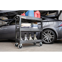 Tub Cart, 3 Tiers, 35-1/4" x 37-1/4" x 18", 375 lbs. Capacity EastCoast Offshore Supplies