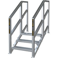 3-5 Step Telescopic Aluminum Smart Stairs EastCoast Offshore Supplies