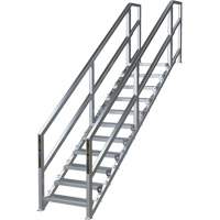 SmartStairs 11-16 Steps Modular Construction Stair System, 120" H EastCoast Offshore Supplies
