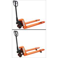 Low Profile Hydraulic Pallet Trucks, 48" L x 20.5" W, 3300 lbs. Cap. EastCoast Offshore Supplies