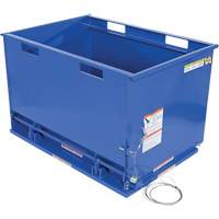 Drop Bottom Hopper, Steel, 1 cu.yd., Blue EastCoast Offshore Supplies