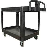 Utility Cart, 2 Tiers, 25-5/8" x 33-1/2" x 43-3/4", 550 lbs. Capacity EastCoast Offshore Supplies