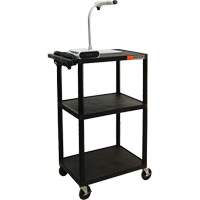 Electric Utility Cart, 3 Tiers, 24" x 42" x 18", 300 lbs. Capacity EastCoast Offshore Supplies