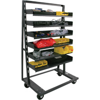 Single-Sided Heavy Duty A-Frame Cart with 6 Trays, 38" x 25" x 63", 2500 lbs. Capacity EastCoast Offshore Supplies