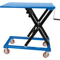 Manual Scissor Lift Table, 37-3/8" L x 23-5/8" W, Steel, 660 lbs. Capacity EastCoast Offshore Supplies