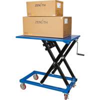 Manual Scissor Lift Table, 37-3/8" L x 23-5/8" W, Steel, 660 lbs. Capacity EastCoast Offshore Supplies