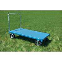 Heavy-Duty Platform Truck, 48" L x 24" W, 1200 lbs. Capacity, Flat Free Casters EastCoast Offshore Supplies