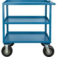Outdoor Shelf Cart, 3 Tiers, 18" W x 39" H x 33" D, 1200 lbs. Capacity EastCoast Offshore Supplies