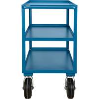 Outdoor Shelf Cart, 3 Tiers, 18" W x 39" H x 33" D, 1200 lbs. Capacity EastCoast Offshore Supplies