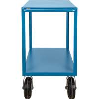 Outdoor Shelf Cart, 2 Tiers, 18" W x 39" H x 33" D, 1200 lbs. Capacity EastCoast Offshore Supplies