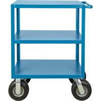 Outdoor Shelf Cart, 3 Tiers, 18" W x 39" H x 33" D, 1200 lbs. Capacity EastCoast Offshore Supplies