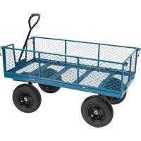 Wagon with Drop Sides, 24" W x 48" L, 800 lbs. Capacity EastCoast Offshore Supplies
