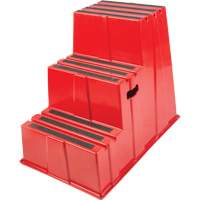 Industrial Step Stool, 3 Steps, 34-13/16" x 22-7/16" x 28-1/2" High EastCoast Offshore Supplies