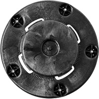 Chariot &agrave; visser Brute, Poly&eacute;thyl&egrave;ne, Noir, Convient aux contenants 20 - 55 US gal. EastCoast Offshore Supplies