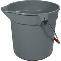 Seau Brute, Capacit&eacute; de 2.5 gal. US (10 pintes), Gris EastCoast Offshore Supplies