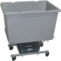 Scale Carts, Polyethylene, 33" L x 23" W x 33" H, 7 cu. ft. Volume, 250 lbs. Capacity EastCoast Offshore Supplies