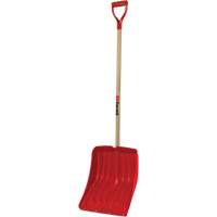 Pelle &agrave; neige Alpine, Lame Polypropyl&egrave;ne, Largueur 13-9/10", Manche Prise en D, Bande d'usure Compris EastCoast Offshore Supplies