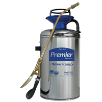 Vaporisateur professionnel s&eacute;rie premi&egrave;re qualit&eacute;, 2 gal. (7,6 L), Acier inoxydable, Lance de 12" EastCoast Offshore Supplies