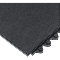 24/Seven&reg; Matting, Rubber, 3' W x 3' L, 5/8" Thick, Black EastCoast Offshore Supplies