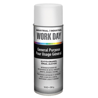 Peinture industrielle Work Day, Blanc, Brillant, 10 oz, Canette a&eacute;rosol EastCoast Offshore Supplies