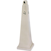 Groundskeeper Cigarette Waste Collectors, Free-Standing, Plastic, 1 US gal. Capacity, 39-3/4" Height EastCoast Offshore Supplies