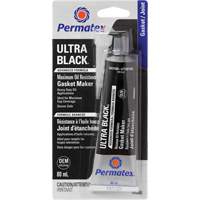 Ultra Black&reg; Gasket Maker, Tube, Black EastCoast Offshore Supplies