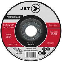 POWERPLUS&reg; Grinding Wheel, 6" x 1/4", 7/8" Arbor, Type 27 EastCoast Offshore Supplies