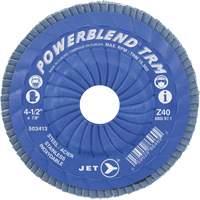 POWERBLEND TRM Trimmable Flap Disc, 5" x 7/8", Type 29, Z60 Grit, Zirconia Alumina EastCoast Offshore Supplies