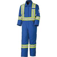 5522A High Visibility FR Rated & Arc Rated Safety Coveralls, Size 2X-Large, Royal Blue, 58 cal/cm² EastCoast Offshore Supplies