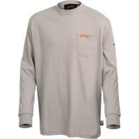 333 Flame-Resistant Long-Sleeved Cotton Shirt, 2X-Large, Grey EastCoast Offshore Supplies
