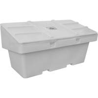 Salt Sand Container SOS, With Hasp, 72" x 36" x 36", 36 cu. Ft., Grey EastCoast Offshore Supplies