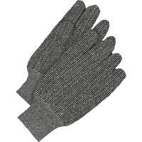 Gants en jersey classiques, Taille unique, Poivre et sel, Non doubl&eacute;, Poignet en tricot EastCoast Offshore Supplies