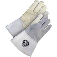 Gander Brand Utility Grain Leather Welder Gloves, Grain Cowhide, Size Large EastCoast Offshore Supplies
