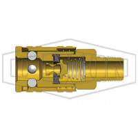M-Series ARO Pneumatic Manual Coupler, 1/4" EastCoast Offshore Supplies